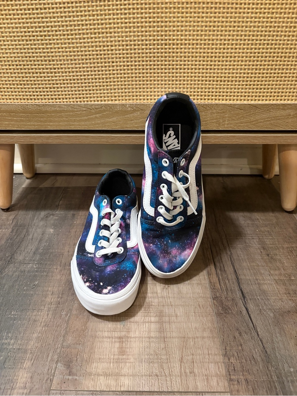 Vans Old Skool Galaxy Print Sneakers Women’s Size 7 - Picture 2 of 4